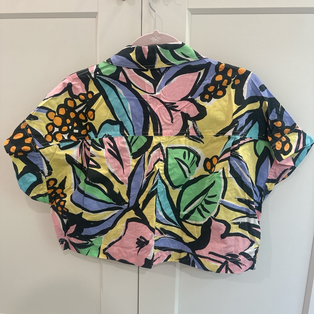 Zara Multicolor Abstract Patterned Jacket - image 2